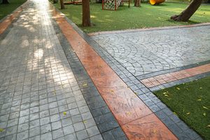 stamped concrete